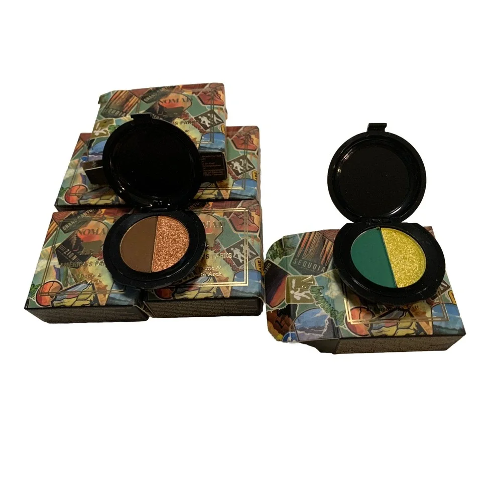 NOMAD Intense Eyeshadows And‎ Duos NEW .05oz With 2 Free Gifts Lot Of 16